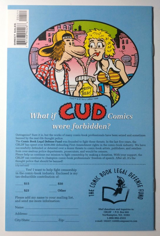 Cud Comics #4 (9.2, 1996)