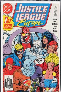 Justice League Europe #1 (1989) Justice League [Key Issue]