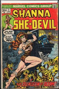 Shanna the She-Devil #2 (1973) Shanna the She-Devil