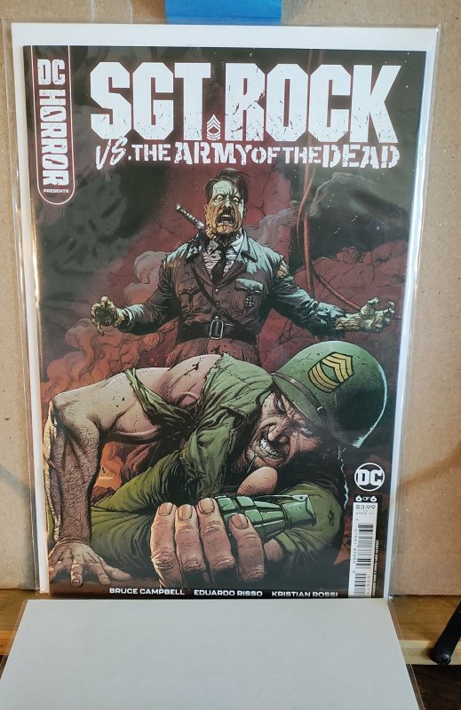 DC Horror Presents: Sgt. Rock vs. the Army of the Dead #1-6 (2022) complete ser