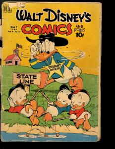 8 Walt Disney's Comics & Stories # 2 4 5 11 10 4 8 9 JL37