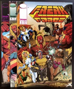Freak Force #1-3 2 (Erik Larson) Savage Dragon - Image Comics - 1993