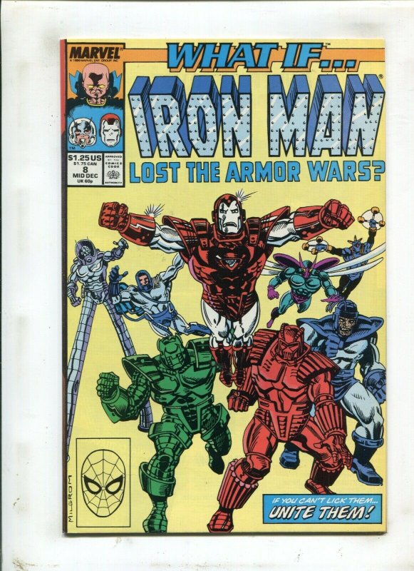 WHAT IF #8 (9.2) IRON MAN LOST THE ARMOR WARS!! 1989