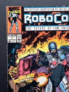 RoboCop 2 #1 Newsstand (1990) Jim Lee & Joe Chiodo Art - FN/VF