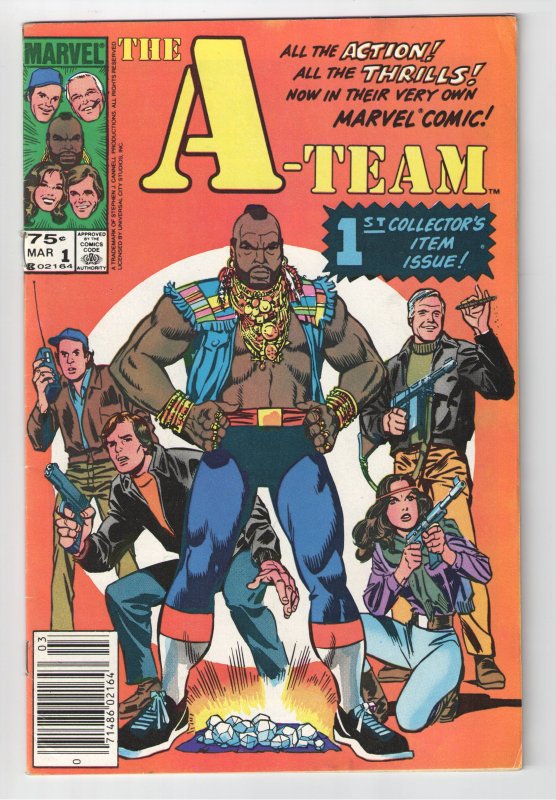 THE A-TEAM 1-3  1984 (Marvel);3 issue limited series!