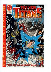 The New Titans #61 (1989) Teen Titans DC Comics