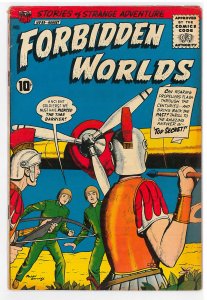 Forbidden Worlds (1952) #89 VG, Time Travel