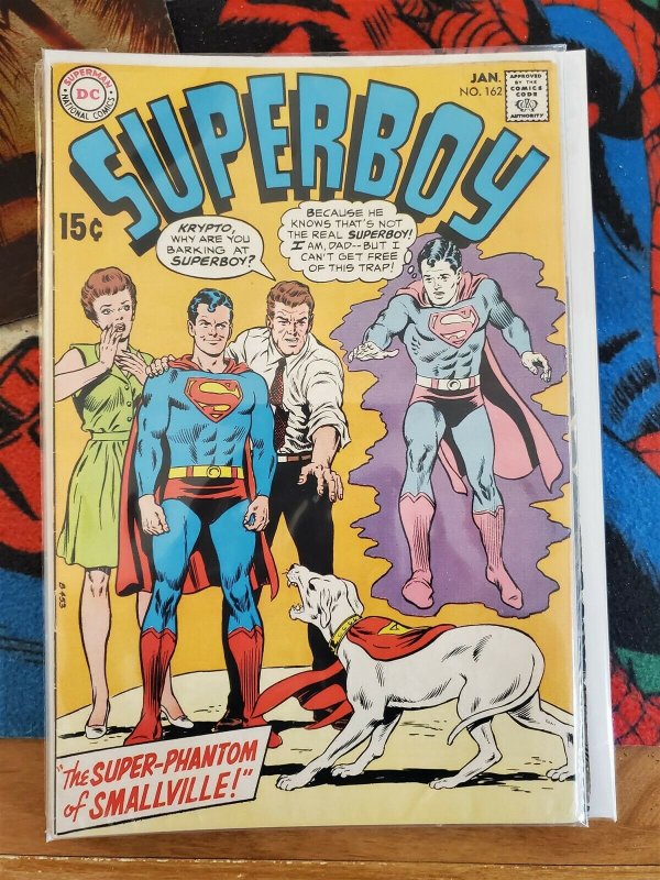 Superboy #162 (DC 1970) VF/NM