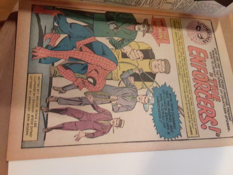 AMAZING SPIDER-MAN 10, VF+, Steve Ditko,1st Big Man, 1963, more ASM in store