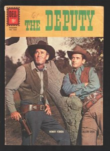 The Deputy -Four Color #1225 1961-Dell-Henry Fonda and Allen Case TV series p...