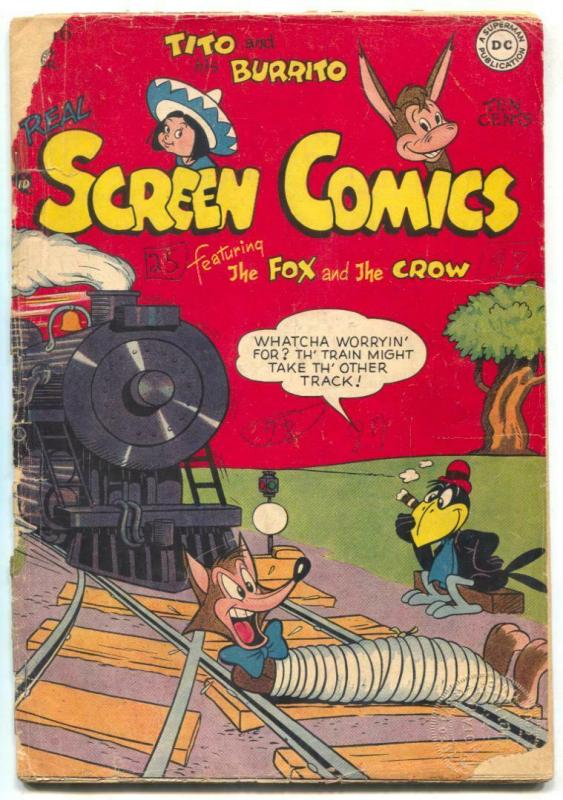 Real Screen Comics #16 1948-FUNNY ANIMALS-GOLDEN AGE fair