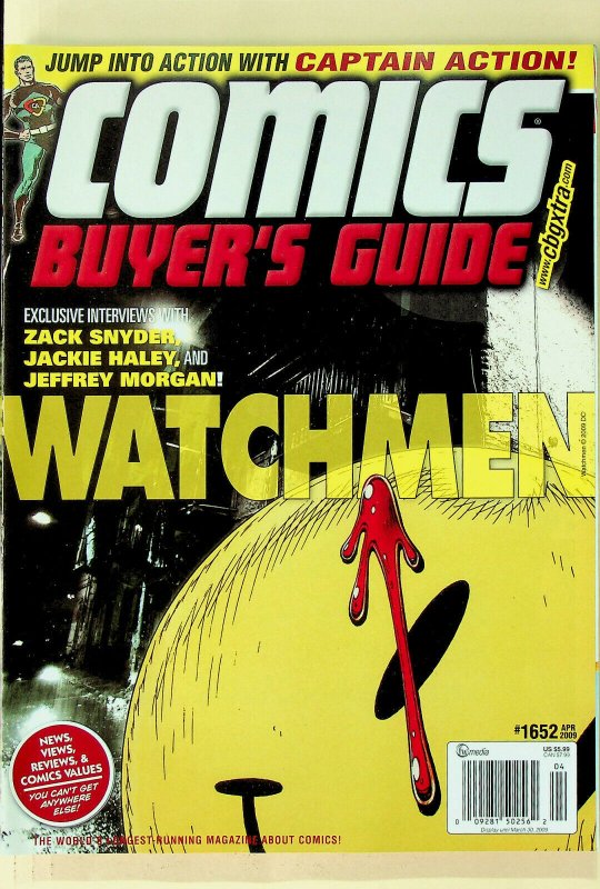 Comic Buyer's Guide #1652 Apr 2009 - Krause Publications 