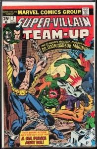 Super-Villain Team-Up #2 (1975) Namor the Sub-Mariner
