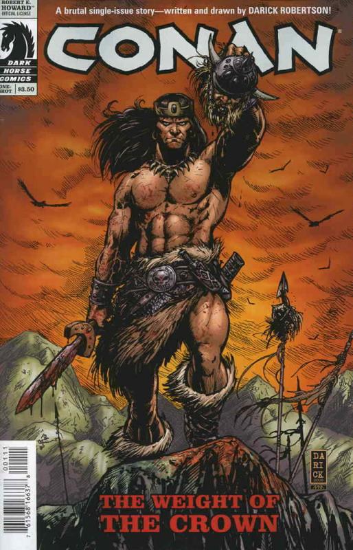 Conan: The Weight of the Crown #1 VF; Dark Horse | save on shipping - details in