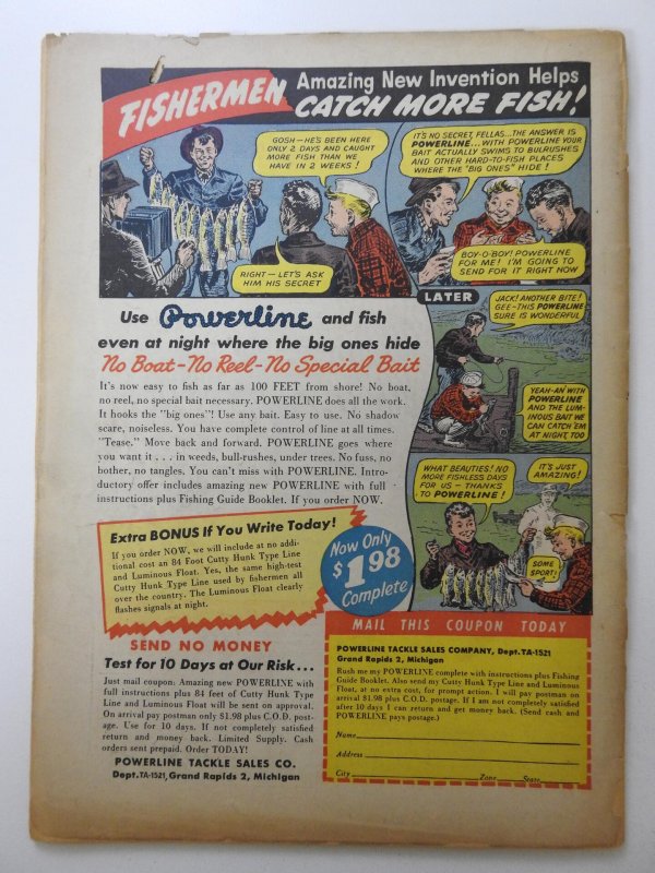 Western Fighters #8 (1949) Full Spine Split Poor Condition!