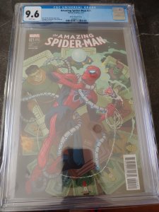 AMAZING SPIDER-MAN #21 CGC 9.6 RIVERA VARIANT COVER