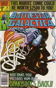 Battlestar Galactica (Marvel) #19 (Newsstand) VG ; Marvel | low grade comic Walt