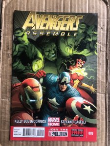 Avengers Assemble #9 Second Print Cover (2013)