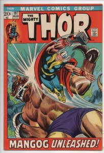 THOR #197, VF/NM to NM-, Thunder God, 1952 1972, John Buscema, Mangog, Marvel