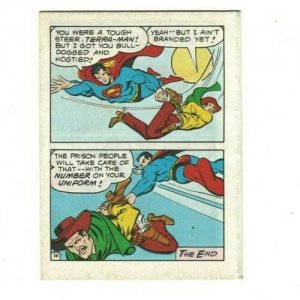 Superman 1980 Post Cereal Mini-Comic Terra-Man's Skyway Robbery! 