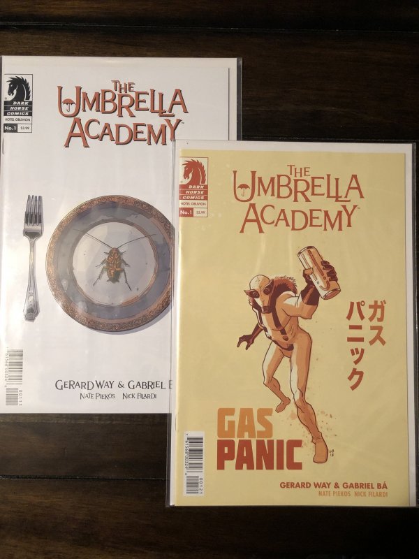 Umbrella Academy:Hotel Oblivion #1 A&B