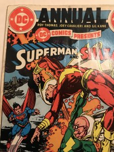 DC Comics Presents Annual #3 : 1984 Gd; Shazam, Gil Kane art