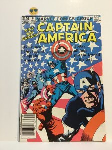 Captain America Annual #6 Newsstand Edition (1982) nm Invaders