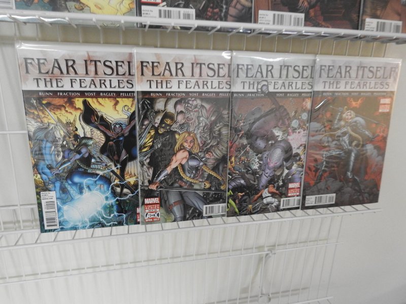 Fear Itself: The Fearless  #1-12 Complete Set! Beautiful NM- Avg Condition!