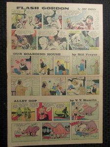 1967 March 5 Sunday Comic Section 14x21 8pg Flash Gordon Prince Valiant Archie