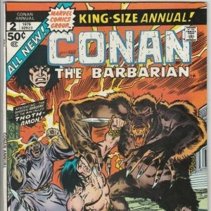 Conan the Barbarian King-Size # 2 Strict NM- Artist John Buscema