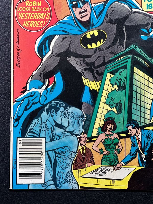 Batman #339 (1981) Newsstand - VG+