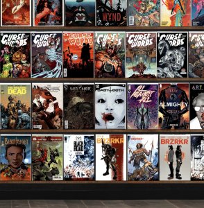 Huge Lot 140+ Comics with Birthright, Curse Words, The Scumbag & More!