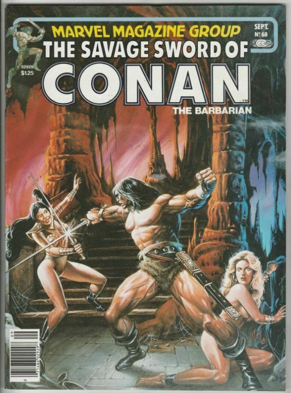 Savage Sword of Conan # 68 Strict NM- Artist Ernie Chan