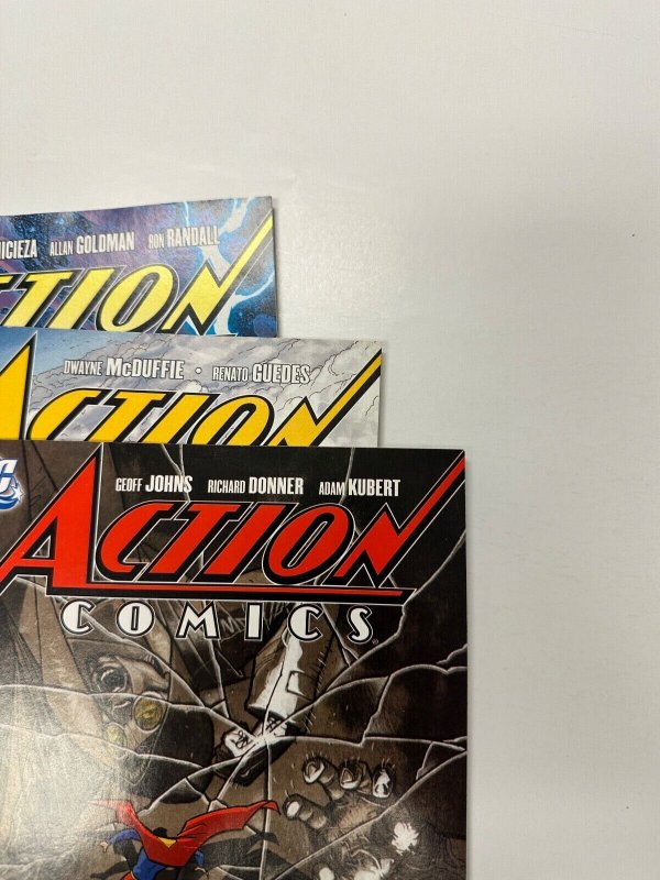 3 Action Comics DC Comic Book # 846 847 848 Superman Batman 76 CT5