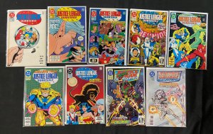 JUSTICE LEAGUE TASK FORCE + JUSTICE LEAGUE QUARTERLY 29 COMIC LOT MOST VF-NM