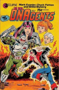 THE NEW DNAGENTS #4, VF/NM, Eclipse Comics 1985  more Indies in store