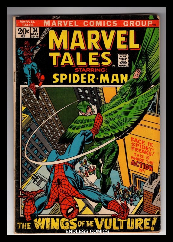 Marvel Tales #34 (1972)   / MC#52