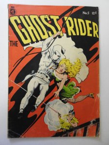 Ghost Rider #5 VG- Condition moisture damage, rust bottom staple
