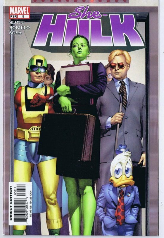 She Hulk #8 ORIGINAL Vintage 2004 Marvel Comics Disney+
