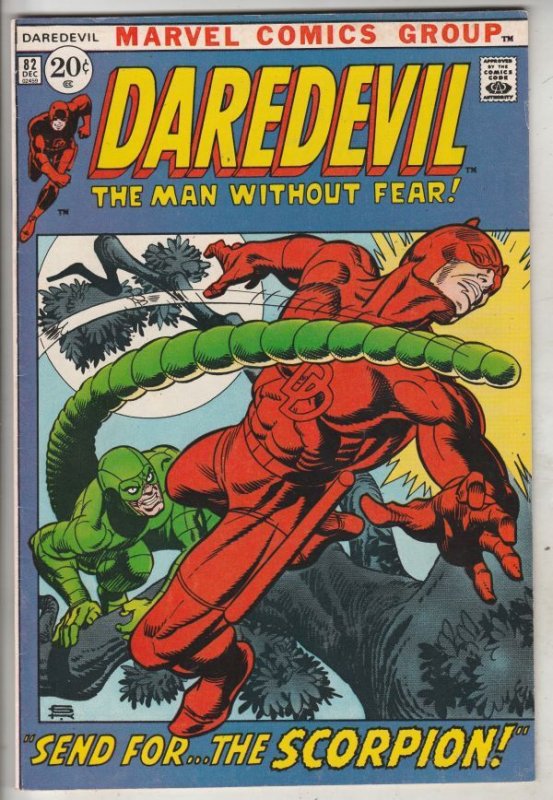 Daredevil #82 (Dec-71) NM- High-Grade Daredevil, Black Widow