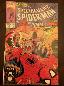 The Spectacular Spider-Man #172 Direct Edition (1991) - NM