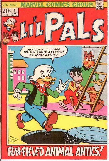 LIL PALS (1972) 1 VG  Sept. 1972 lightly inked COMICS BOOK