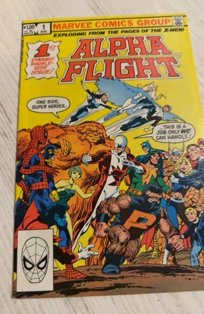 Alpha Flight #1 (1983)first issue solo series John Byrne