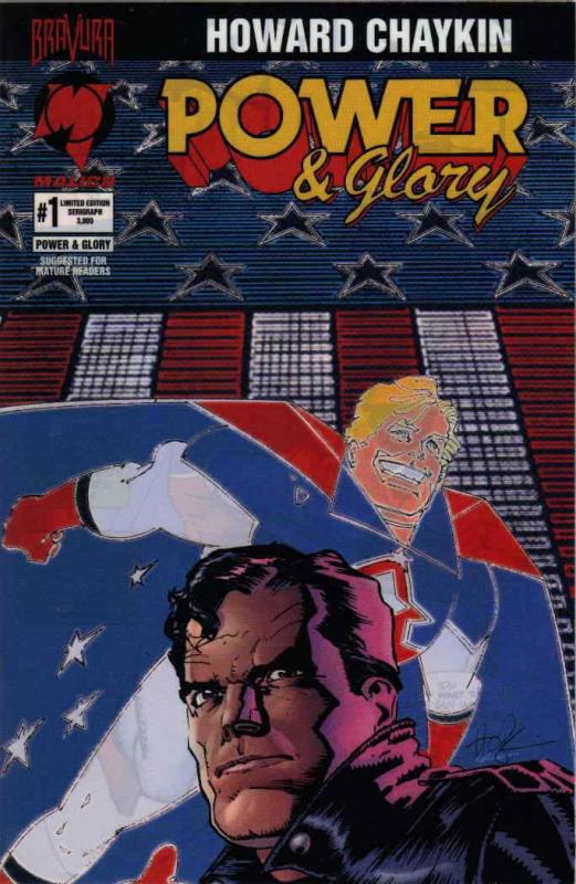 Power And Glory #1LE VF/NM; Malibu | save on shipping - details inside