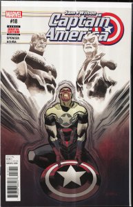Captain America: Sam Wilson #18 (2017) Captain America [Key Issue]