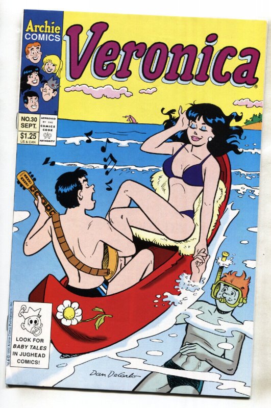 Veronica #30--1993--GOOD GIRL ART-- Archie Comics-- Dan DeCarlo