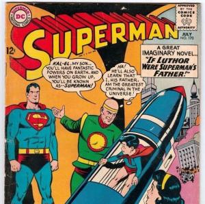 Superman 170 strict FN/VF 7.0 Mid-High-Grade John F. Kennedy tribute -Boca cert.