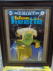 BLUE BEETLE #4 VARIANT FIRST PRINT DC COMICS (2017) REBIRTH.  P02