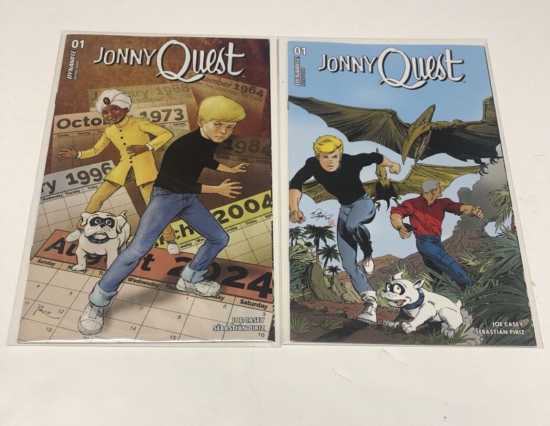 Jonny Quest #1 (2024) 6 Issue Set • Main Cover + 5 Variants • Dynamite • Casey