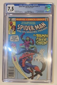 (1981) SPIDERMAN AND HIS AMAZING FRIENDS #1 1ST APPEARANCE FIRESTAR! CGC 7.5 WP